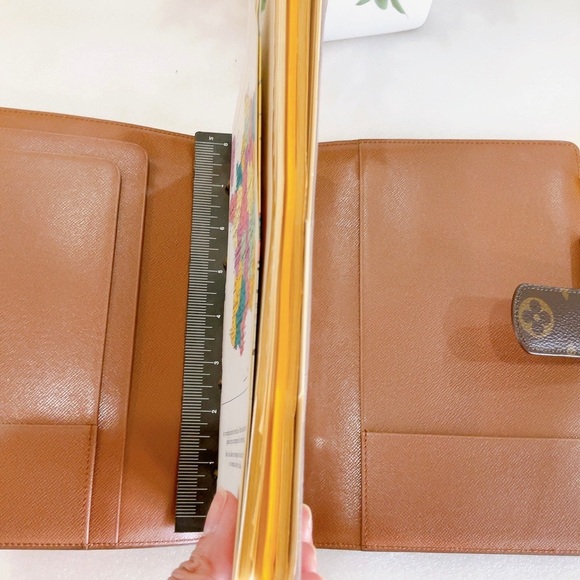 Very Rare💎 Authentic Louis Vuitton Agenda GM w/ inserts Monogram - Picture 14 of 16